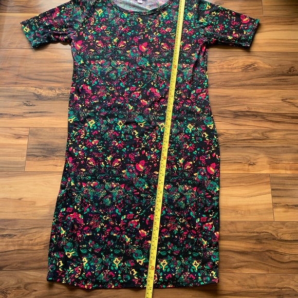 Lularoe floral bodicon dress S - Picture 2 of 5